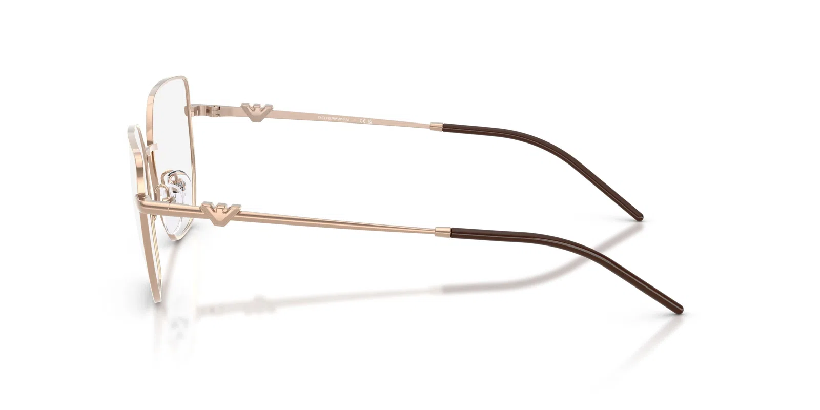 Emporio Armani 1176 Eyeglasses - Shiny Pale Gold - view 21